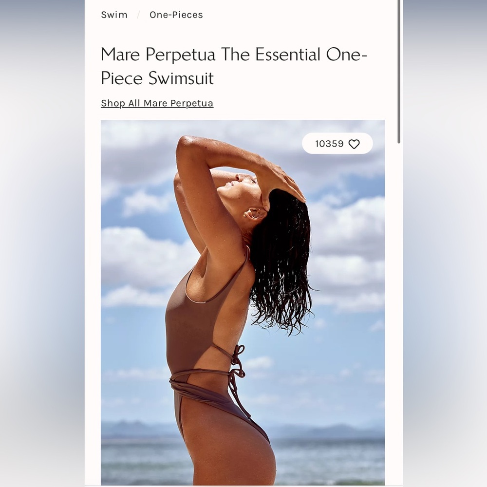 Mare Perpetua One-Piece Swimsuit